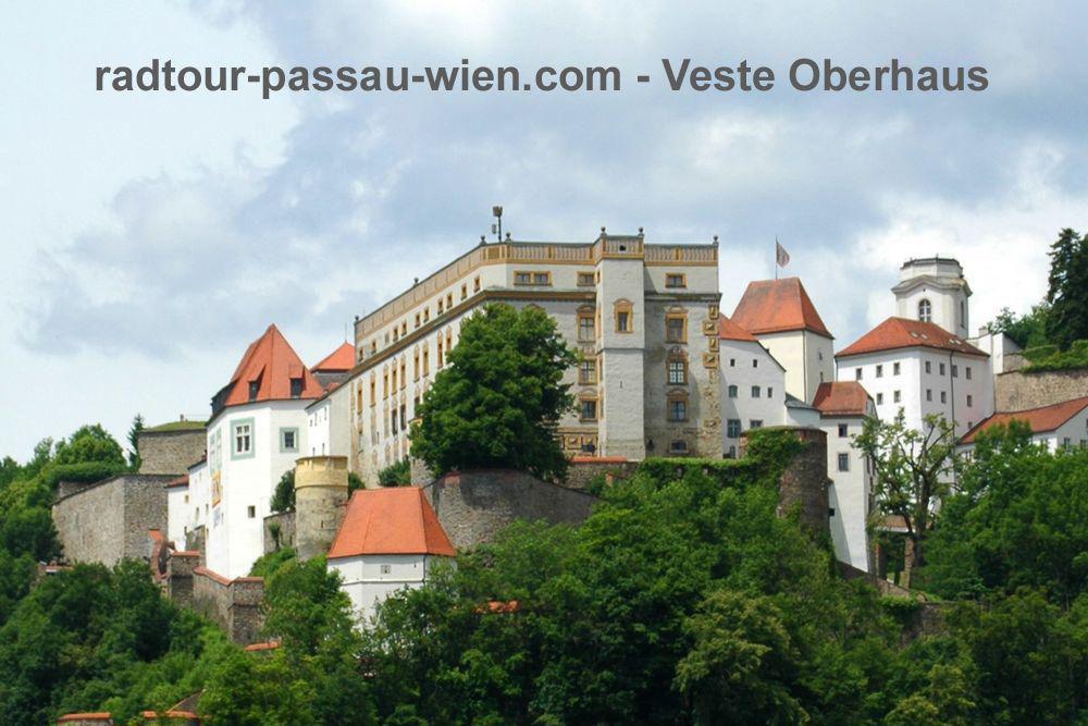 Voyage à vélo Passau-Vienne - Veste Oberhaus